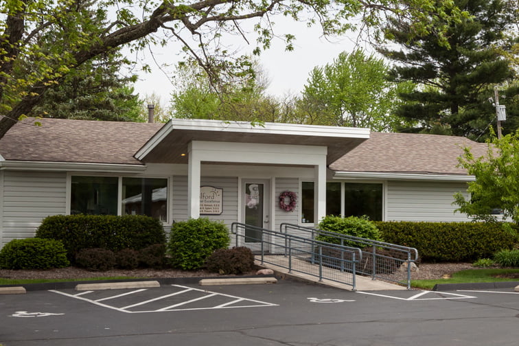 milford dental office exterior